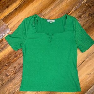 Good Luck Gem Green Women's Top